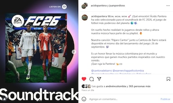 Ácido Pantera aportará la canción