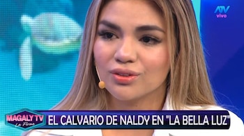 "Váyanse bien de la casa donde comen": Naldy Saldaña recuerda el momento que la hizo llorar tras denunciar presunto acoso. Captura: Magaly TV La Firme.