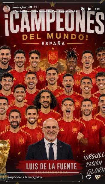 Publicación de Tamara Falcó (INSTAGRAM).