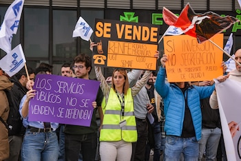 Varios trabajadores de Renfe y