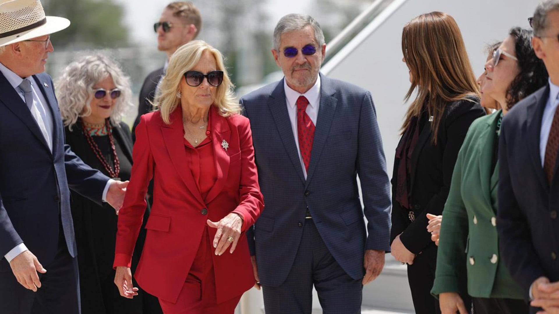 Jill Biden, Claudia Sheinbaum, toma de protesta