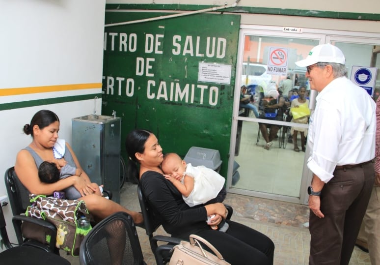 En la rehabilitación del Minsa-CAPSI de Puerto Caimito se invertirán aproximadamente $11.8 millones. (Minsa)