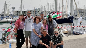 Sandra Garrido, gallega en Flotilla: "Nunca habían llegado al límite de interceptar a 1.100 km de la Palestina ocupada"