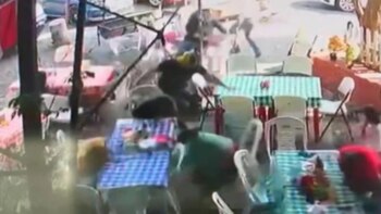 El momento en que ejecutan