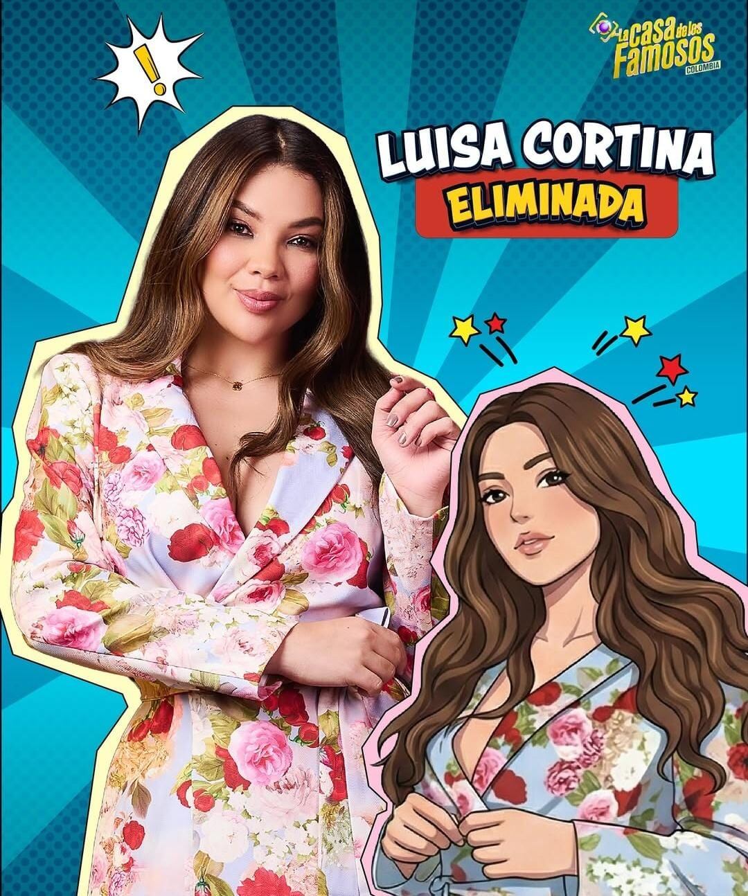 La salida de la famosa se dio con menos del 5% de las votaciones - crédito Instagram