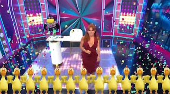 Magaly Medina le responde a Curwen tras polémico ampay de Carla Campos: “Todavía no son”. Captura: Magaly TV La Firme.