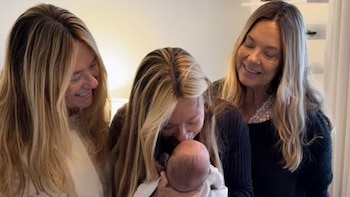 Las Trillizas de Oro presentaron a Enzo, el nieto número 22 de la familia: “Lo que te vas a divertir”