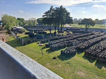 Obras en el Autódromo de Buenos Aires.