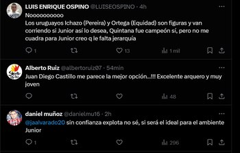 Los comentarios de los usuarios