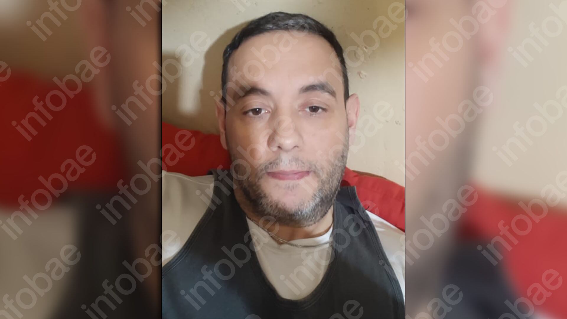 Marcelo Schillaci en una foto tomada en prisión, octubre de 2023