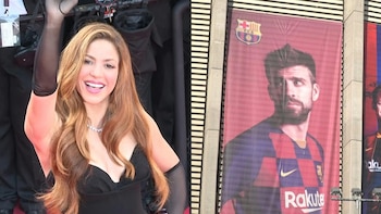 La cantante colombiana Shakira y