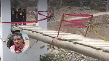 Clausuran puente de Tambo Río