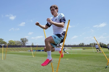 La intimidad del entrenamiento de Argentina tras vencer a Argelia