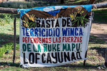 Campo privado en Río Negro usurpado por la comunidad mapuche Cayunao