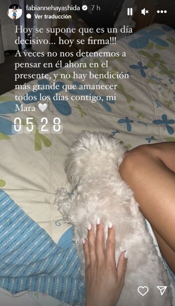Fabianne Hayashida anuncia que firmará papeles de divorcio. Captura/Instagram
