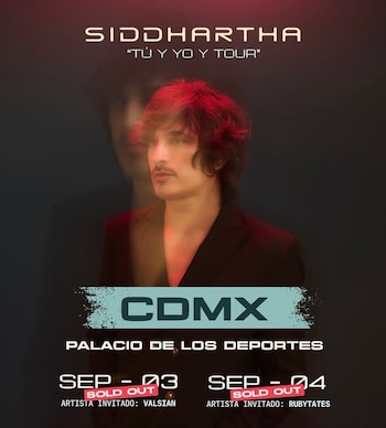 Los conciertos de Siddhartha en la CDMX consolidan la etapa de Radio Nostalgia como eje del Tú y Yo y Tour 2026. (Instagram/ @iamsiddhartha)