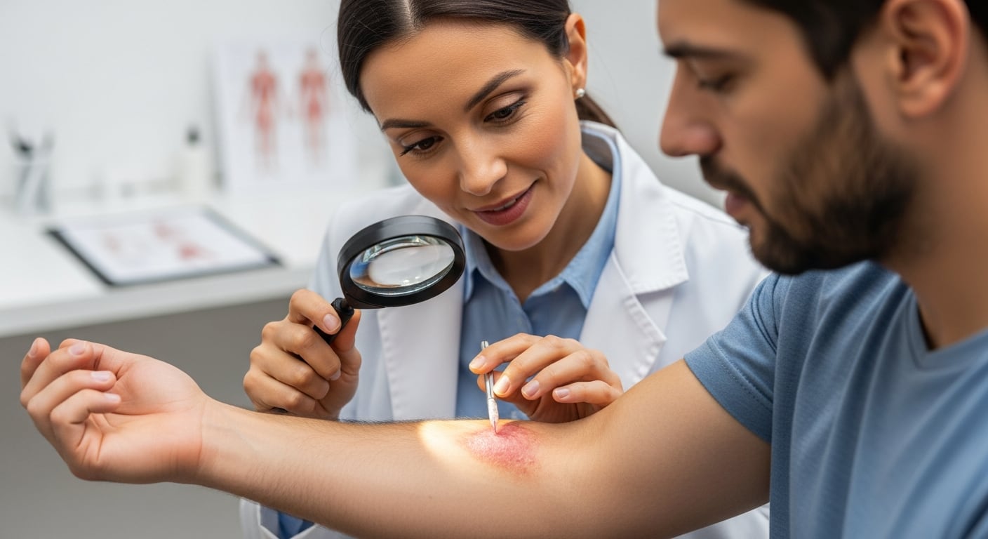 Ante síntomas persistentes de irritación, urticaria o heridas, los dermatólogos instan a evitar la automedicación y consultar a un especialista para un diagnóstico seguro (Imagen Ilustrativa Infobae)