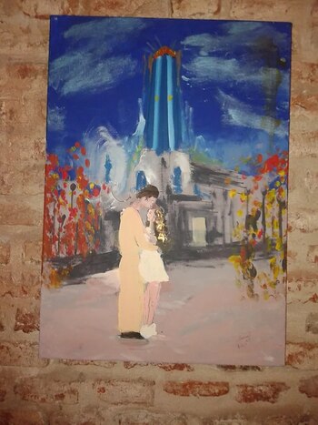 "Me gusta representar el amor,