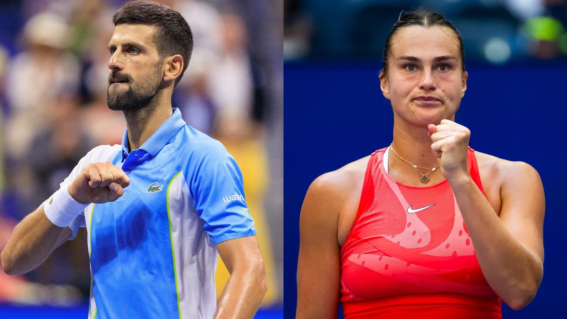 Djokovic y Sabalenka lideran el cuadro de dobles mixto del US Open