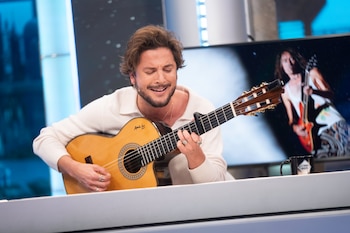 El cantante andaluz Manuel Carrasco