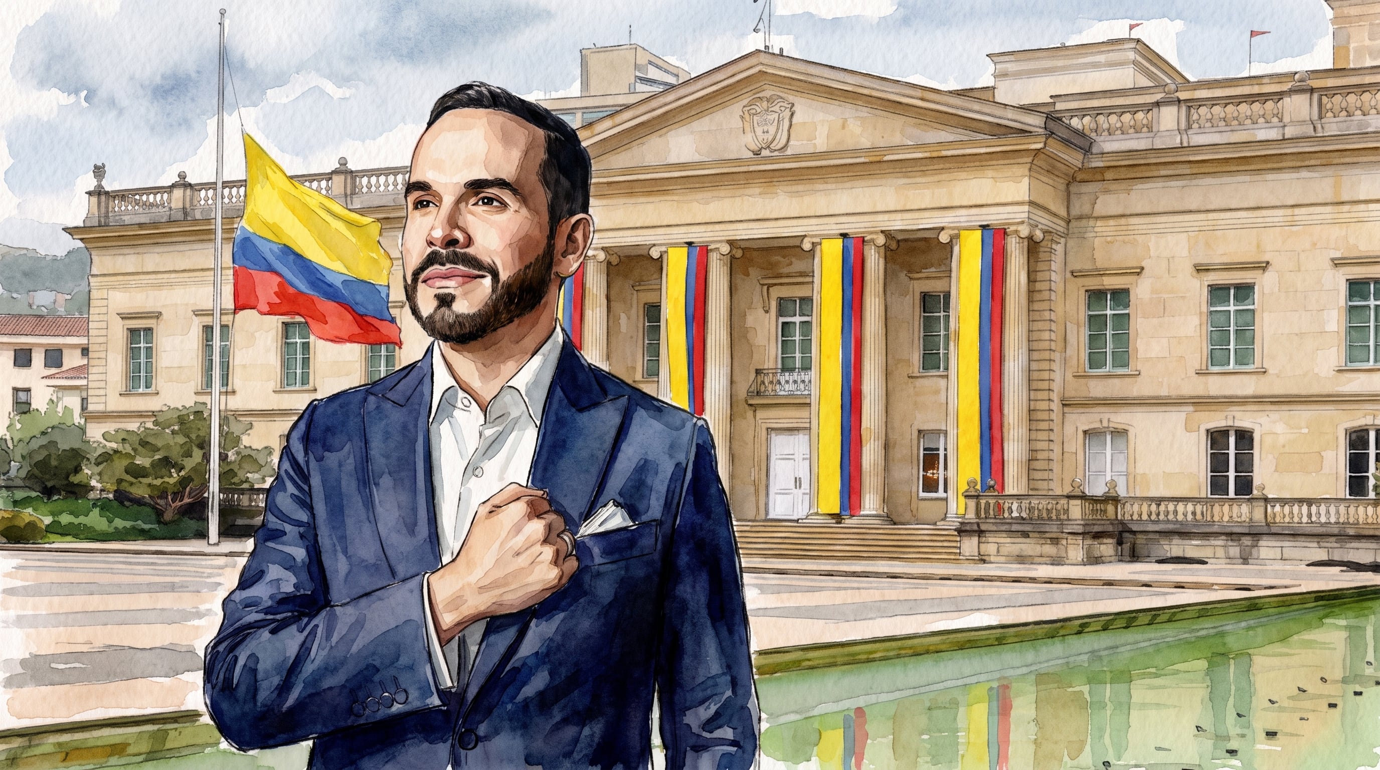 Abelardo de la Espriella se posesionará el 7 de agosto de 2026, y en esa misma fecha entrará su gabinete ministerial - crédito Visuales IA/Campaña Abelardo de la Espriella y Presidencia de Colombia (Imagen Ilustrativa Infobae)