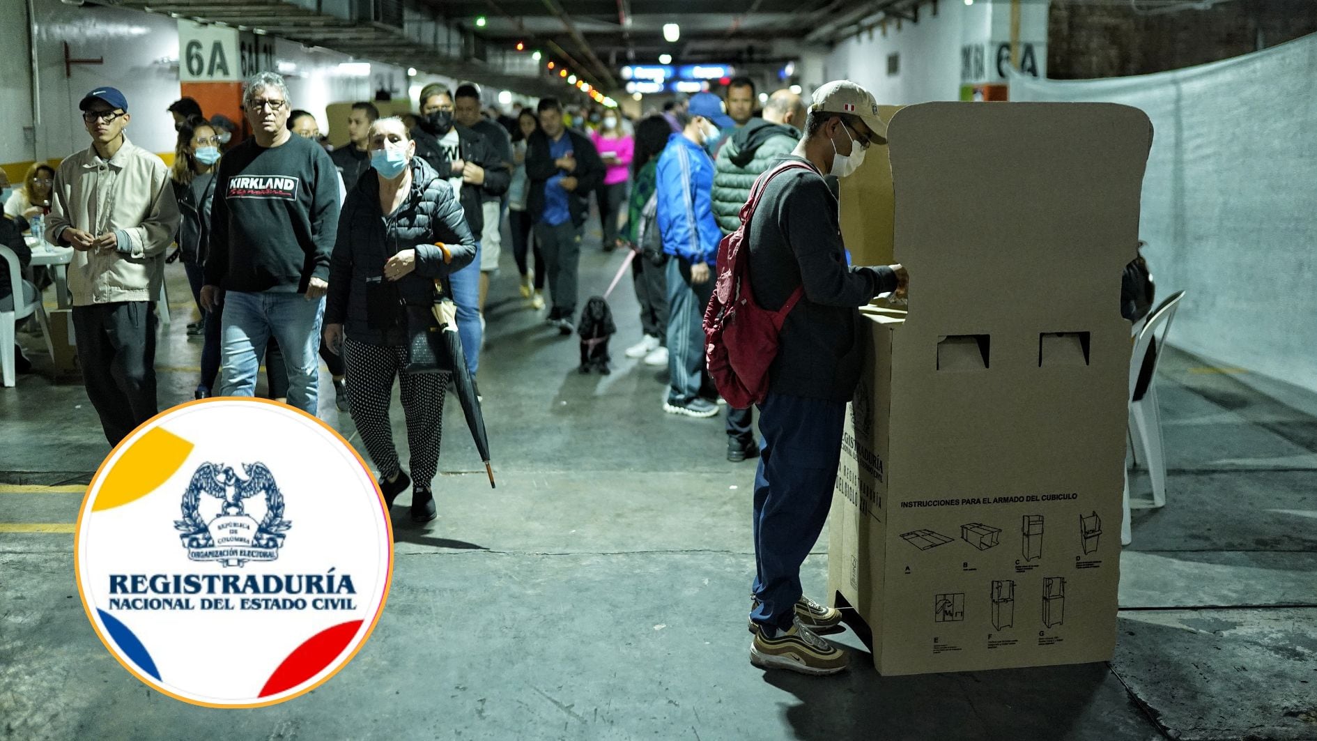 La Registraduría Nacional del Estado Civil destacó el desarrollo ordenado y transparente de la jornada electoral del 31 de mayo. - créditos archivo Colprensa / Sergio Acero | @registraduria/IG