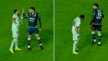 Video: el polémico gesto de Neymar con un rival en su vuelta a la titularidad con el Santos tras 74 días