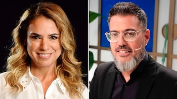 Marina Calabró y Rolando Barbano