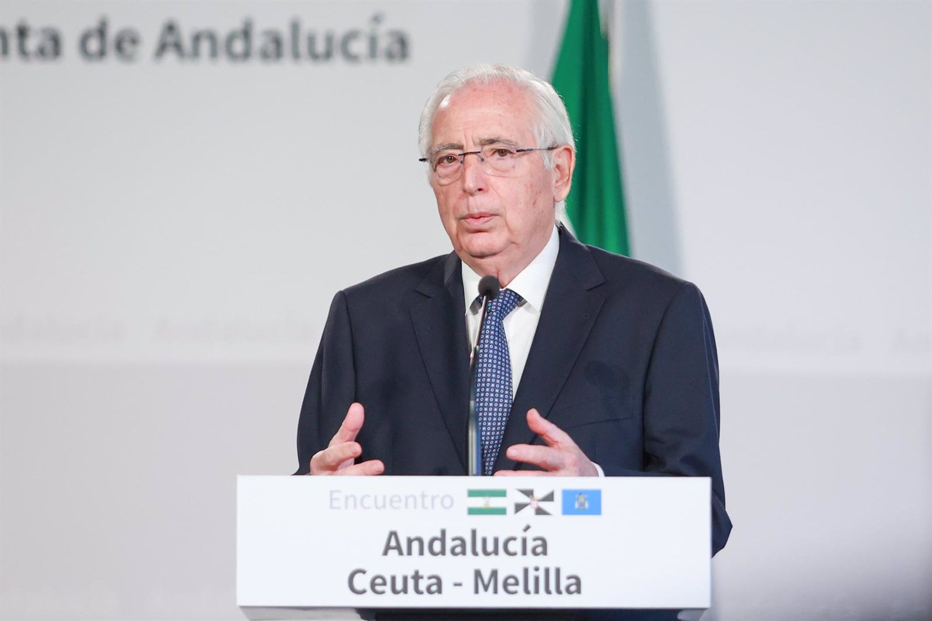 El presidente de Melilla, Juan José Imbroda (Rocío Ruz - Europa Press)