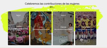 A través de historias y