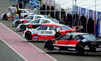 Los boxes del Top Race