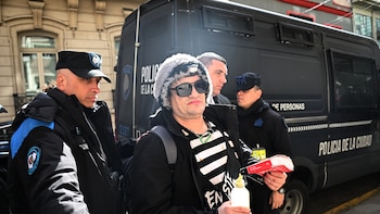 Juicio a “Pity” Álvarez, en vivo: después de la descompensación, el músico ya está en los tribunales