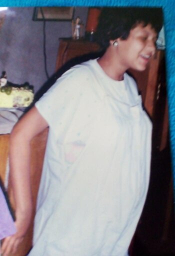 Martha Yaneth durante su embarazo.