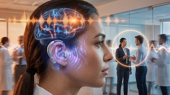 Qué es y cómo funciona el sistema auditivo cerebral que puede distinguir voces en ambientes ruidosos