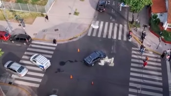 Imagen áerea del lugar del