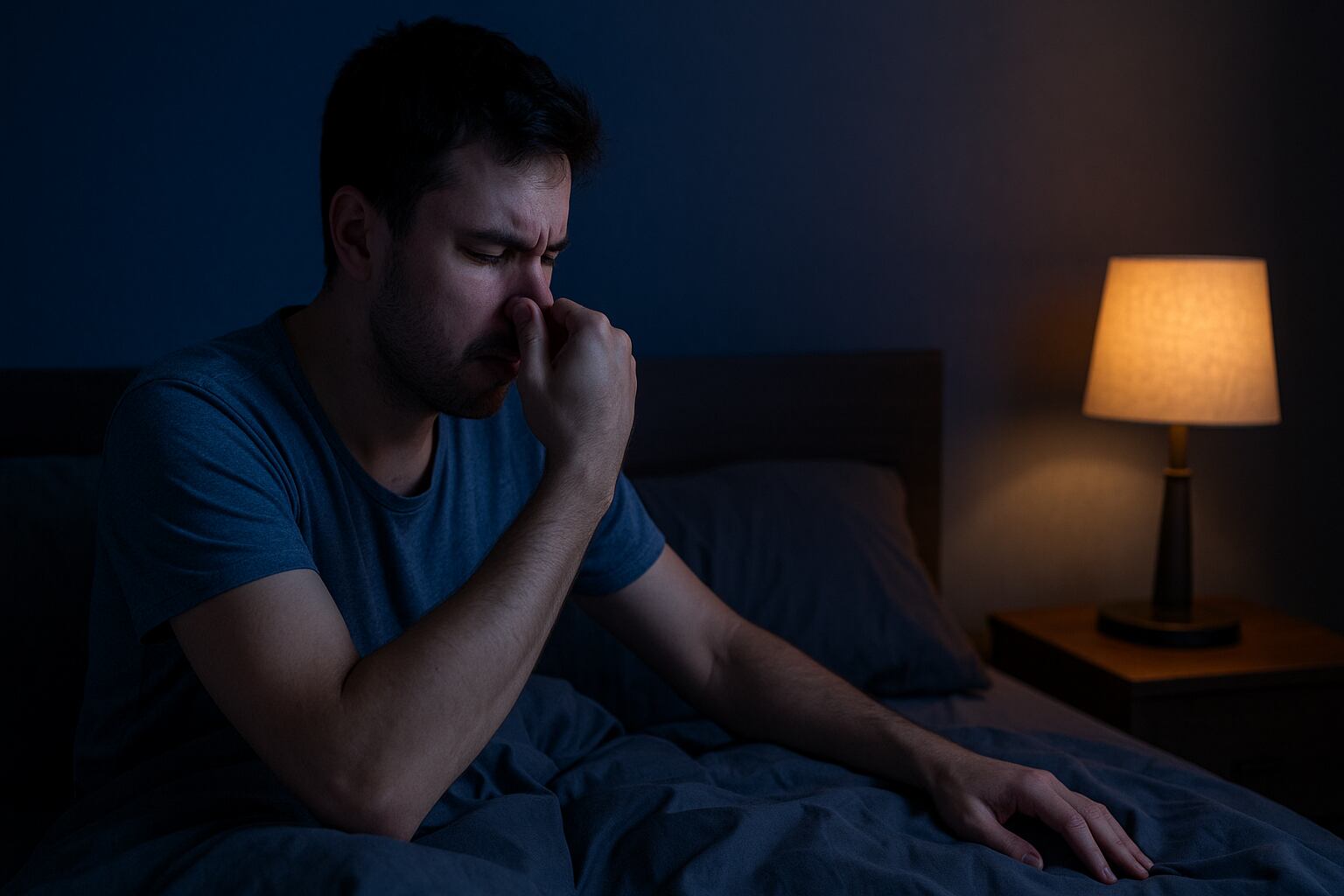 Alérgenos como polvo, caspa de mascotas y moho intensifican la congestión nasal al dormir (Imagen Ilustrativa Infobae)