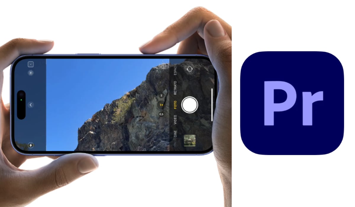 Adobe Premiere para iPhone funciona como un editor de video pensado para pantallas táctiles.
(Apple / Adobe)