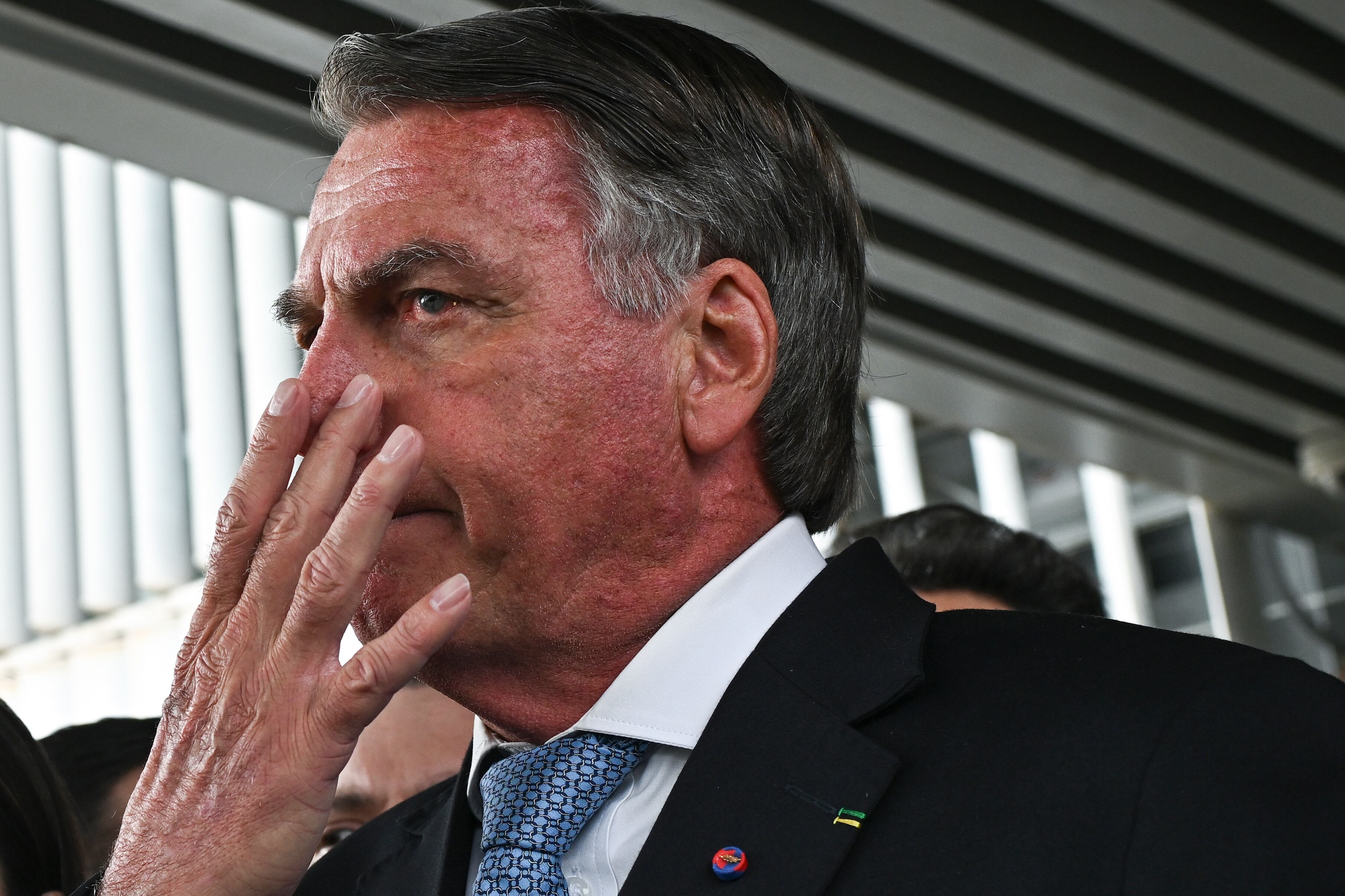 El expresidente de Brasil Jair Bolsonaro (2019-2022) (EFE/ Andre Borges)