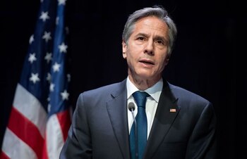 El secretario de Estado de Estados Unidos, Antony Blinken