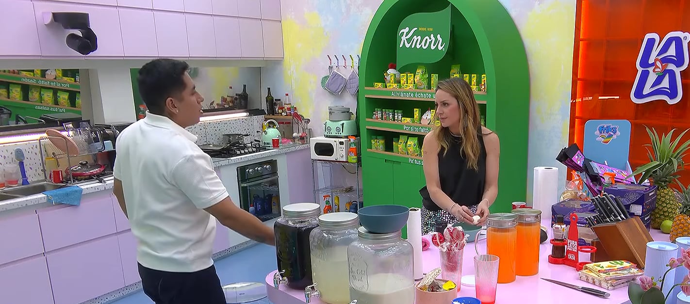 La actriz expresó su molestia con la producción durante una conversación en la cocina con Ese Pérez. (Captura de pantalla )