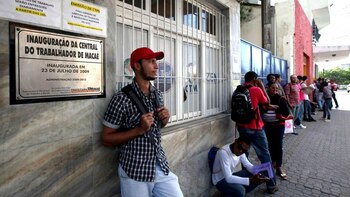 La tasa de desempleo en