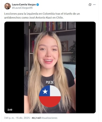La colombiana dejó su análisis