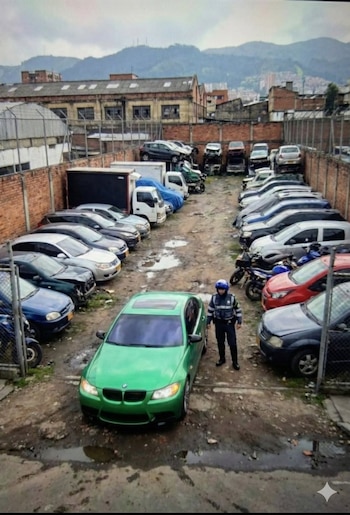 Internautas expusieron fotografías del vehículo