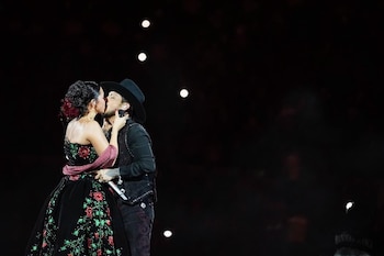 Angela Aguilar y Christian Nodal -México- 30 mayo