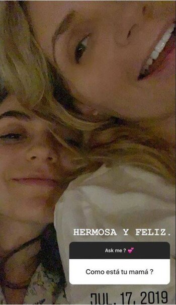 Así se veía en julio