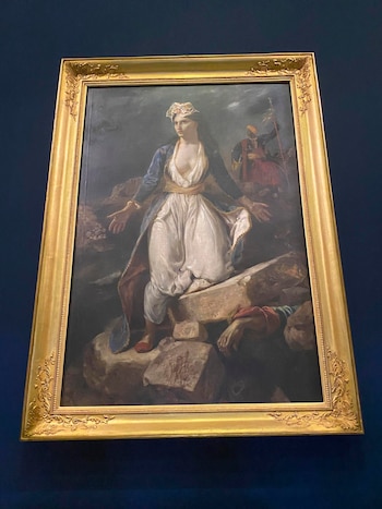 Mesolongi, al oeste de Grecia,