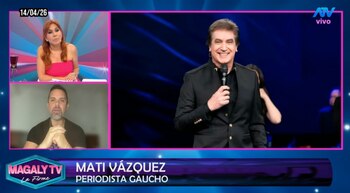 Magaly TV revela quem é Dante Gebel após rumores sobre Milett. Captação: Magaly TV La Firme.