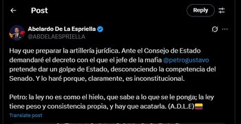 Abelardo De La Espriella se