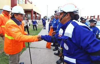 Simulacro en el Callao prepara
