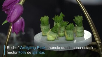 Cena vegana en los Óscar